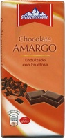 Tableta de chocolate negro con fructosa 55% cacao