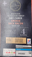 British Outdoor Bred Dry Cured Smoked Back Bacon