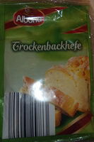 Trockenbackhefe