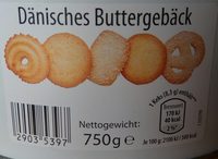 Dänisches Buttergebäck
