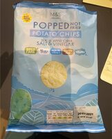 Sea Salt & Vinegar Popped Chips (M&S)