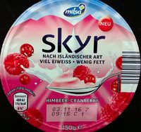 Skyr Himbeer-Cranberry