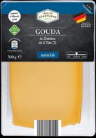ALDI MEINE KÄSETHEKE Käse Nordholland Premiumkäse Gouda mittelalt 3.49€ 1kg 12.16€