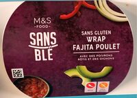 Wrap Fajita Poulet (sans gluten)
