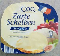 Zarte Scheiben cremig-fein