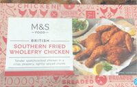 Southern fried wholefry fried chicken