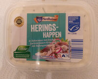 Heringshappen in Sahnesauce