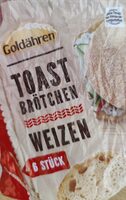 Toast Brötchen Weizen