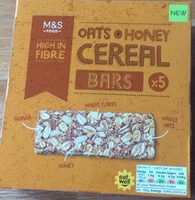 Oats and Honey Cereal Bars