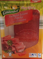 Truthahn-Salami Paprika mit Pflanzenfett