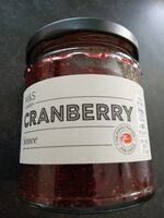 Cranberry sauce