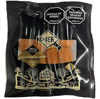 Salchicha KOLLER celofán con queso