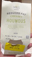 Reduced Fat Creamy Houmous