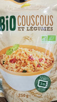 Bio couscous et légumes