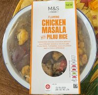 Chicken masala pilau rice