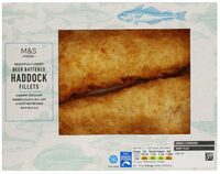 Beer Battered Haddock Fillets