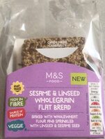 Sesame & Linseed Wholegrain Flatbread