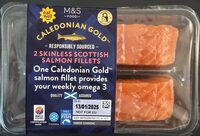 Skinless Scottish Salmon Fillets (Caledonian Gold)