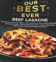 Beef lasagna
