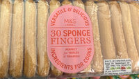 M&S 30 Sponge Fingers