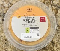 36 M&S -Food- Spanish Roasted Red Pepper Tortilla