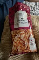Bacon flavour wheat snacks