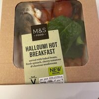 Halloumi hot breakfast