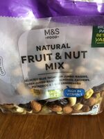 Natural Fruit and Nut Mix