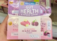 Rhubarb blackberry live yogurt