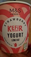 Frozen kefir yogurt