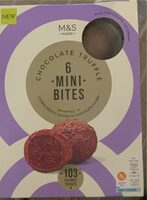 Mini bites chocolate truffle