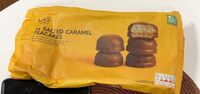 Salted caramel teacakes