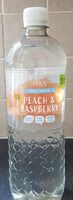 Peach and raspberry still water