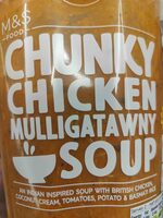 Chunky Chicken Mulligatawny Soup