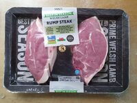 Welsh lamb rump steaks