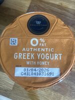 Authentic Greek Yogurt with Honey