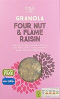 Granola Four Nut & Flame Raisin