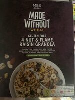 Gluten Free 4 Nut Granola