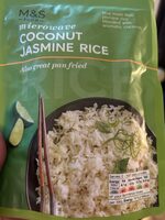 Microwave COCONUT JASMINE RICE
