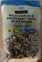 Wild garlic and Rosemary nuts with seeds