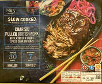 Slow Cooked Char Siu Pulled British Pork