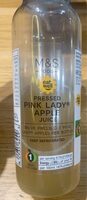 Pink lady apple juice