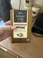 Luxury Gold Shortbread Flavoured Tea