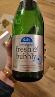 Low alcohol sparkling wine