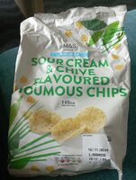 Sour Cream & Chive Flavoured Houmous Chips
