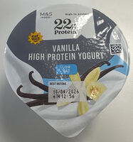 Vanilla High Protein Yogurt