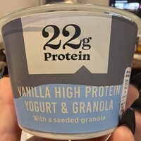 Vanilla High Protein Yogurt & Granola