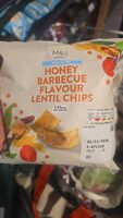 Honey Barbecue Flavour Lentil Chips