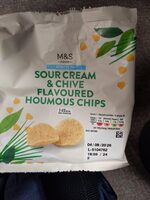 Sour Cream & Chive Flavoured Houmous Chips