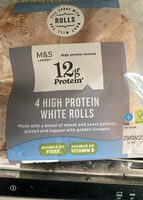 M&S high protein white rolls